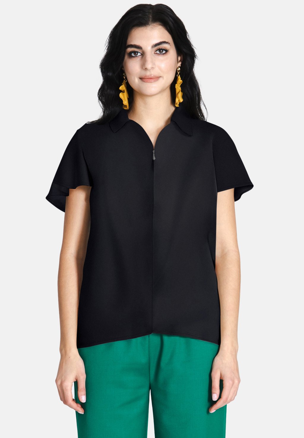 Блузка на пуговицах Jascha Stockholm, черный
Блузка на пуговицах Jascha Stockholm, черный