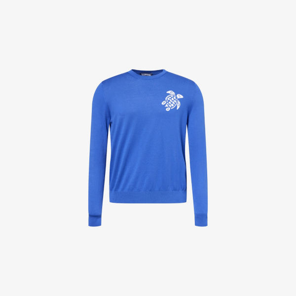 Джемпер Vilebrequin хлопковый вязаный, синий
Джемпер Vilebrequin хлопковый вязаный, синий