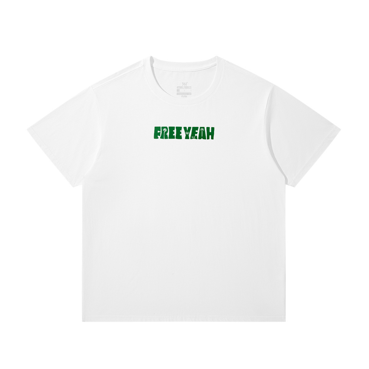 361° Футболка Unisex White Crew Neck Moderate Straight Fit
361° Футболка Unisex White Crew Neck Moderate Straight Fit