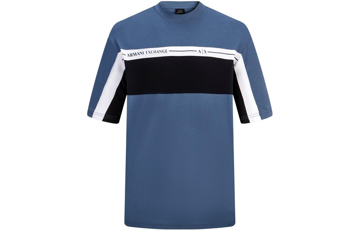 Футболка мужская темно-синяя Armani Exchange, темно-синий
Футболка мужская темно-синяя Armani Exchange, темно-синий
