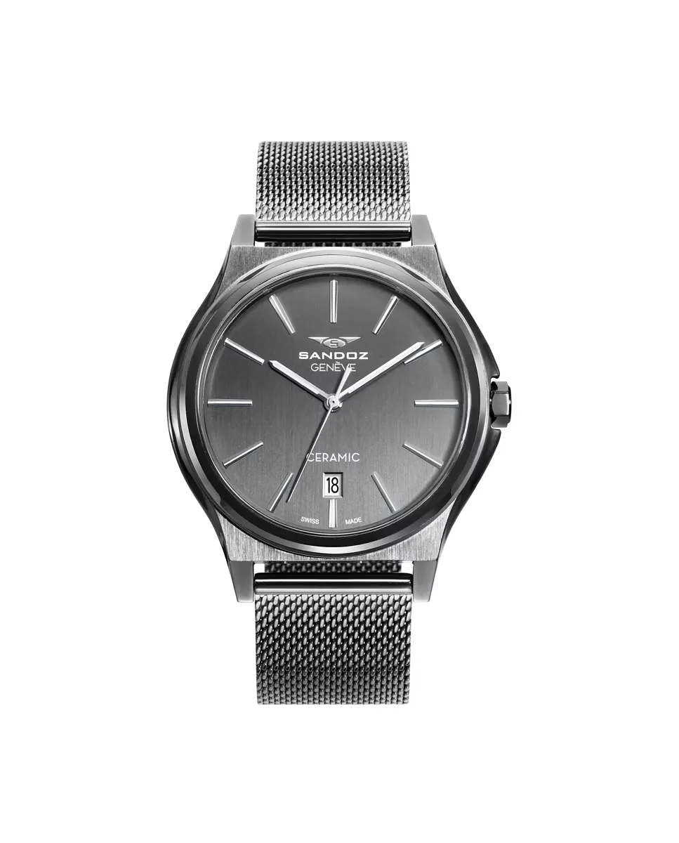 Набор мужских часов Dynamique SA81481-57 из оружейной стали Sandoz, черный
Набор мужских часов Dynamique SA81481-57 из оружейной стали Sandoz, черный