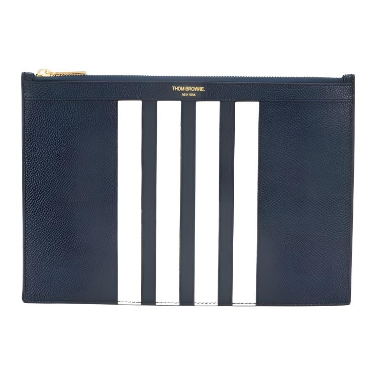 THOM BROWNE Кожаная клатч унисекс синий
THOM BROWNE Кожаная клатч унисекс синий