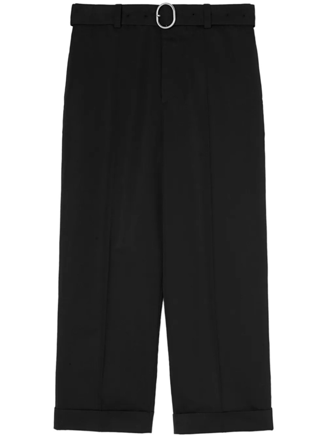 Jil Sander брюки с поясом, черный
Jil Sander брюки с поясом, черный