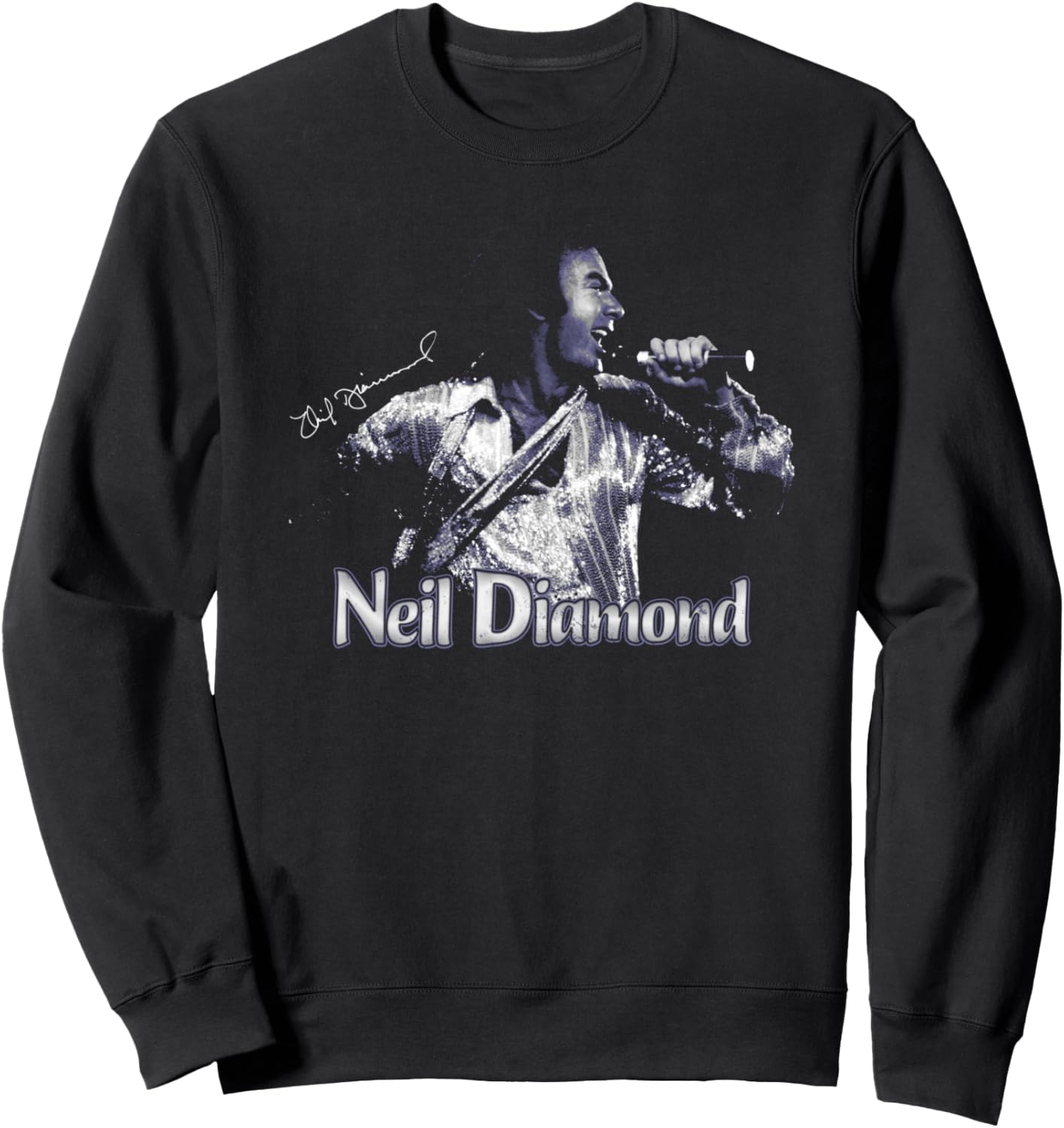 Официальная толстовка с фотографией Нила Даймонда, поющего песню Neil Diamond, черный
Официальная толстовка с фотографией Нила Даймонда, поющего песню Neil Diamond, черный