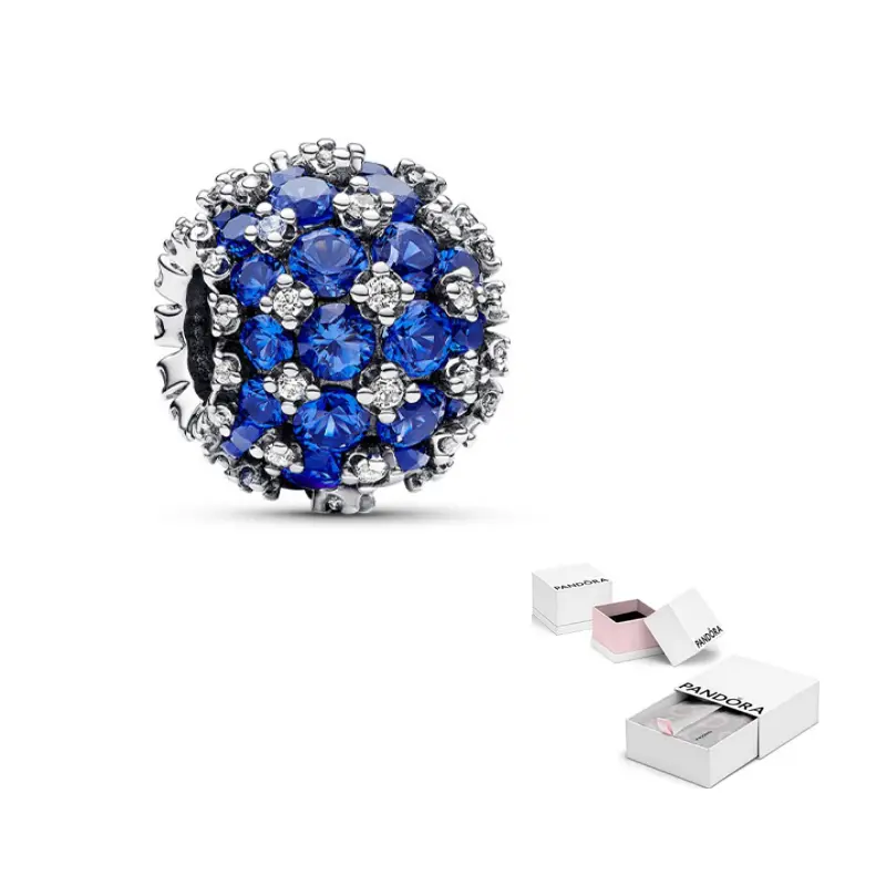 Pandora 925 sterling silver подвеска со стеклом и синтетическим цирконием для женщин, синий
Pandora 925 sterling silver подвеска со стеклом и синтетическим цирконием для женщин, синий