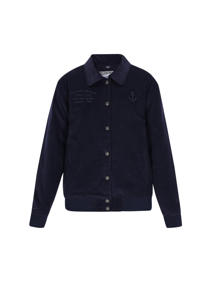 Женская куртка темно-синего цвета DreiMaster Vintage
Женская куртка темно-синего цвета DreiMaster Vintage