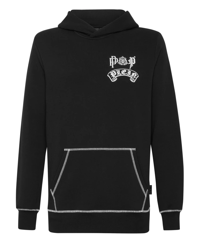 Готическая толстовка с капюшоном Philipp Plein, черный
Готическая толстовка с капюшоном Philipp Plein, черный