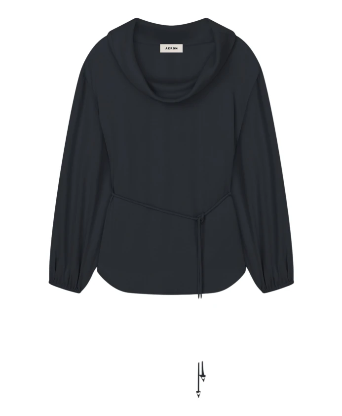 Атласный топ Сорая Aeron, черный
Атласный топ Сорая Aeron, черный