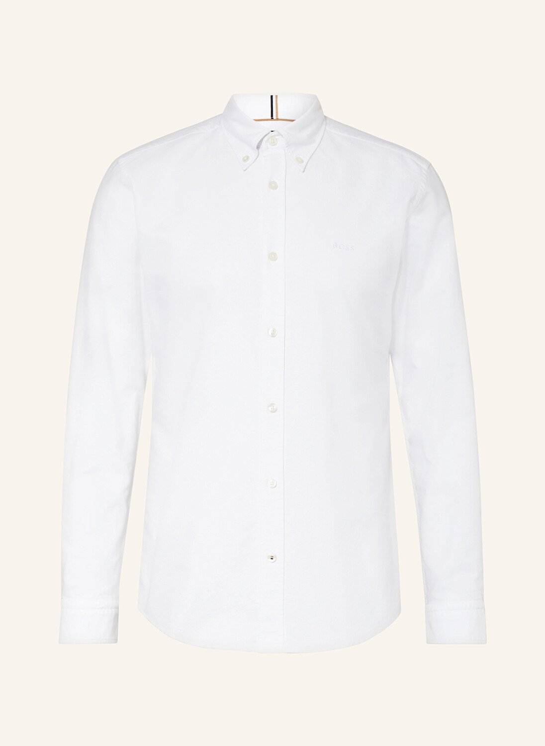 Рубашка чалого кроя приталенного кроя Boss, белый
Рубашка чалого кроя приталенного кроя Boss, белый