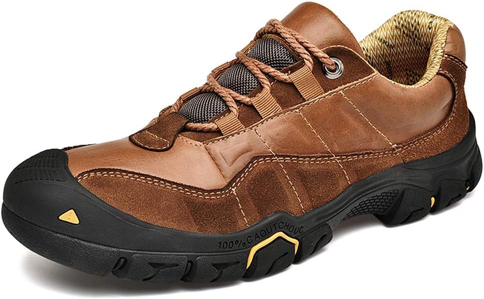 Мужские походные кожаные ботинки UPIShi, легкие, дышащие, для улицы, кроссовки для треккинга и повседневной носки, коричневый
Мужские походные кожаные ботинки UPIShi, легкие, дышащие, для улицы, кроссовки для треккинга и повседневной носки, коричневый