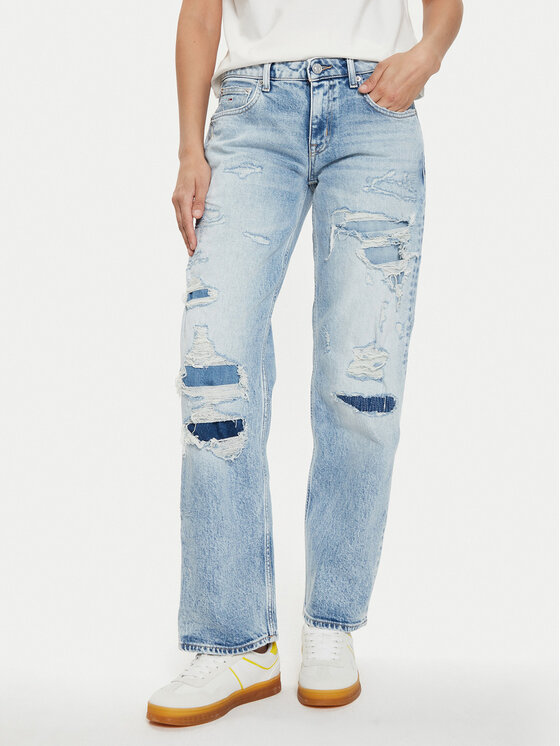 Джинсы straight fit Sophie DW0DW18248 Tommy Jeans, синий
Джинсы straight fit Sophie DW0DW18248 Tommy Jeans, синий