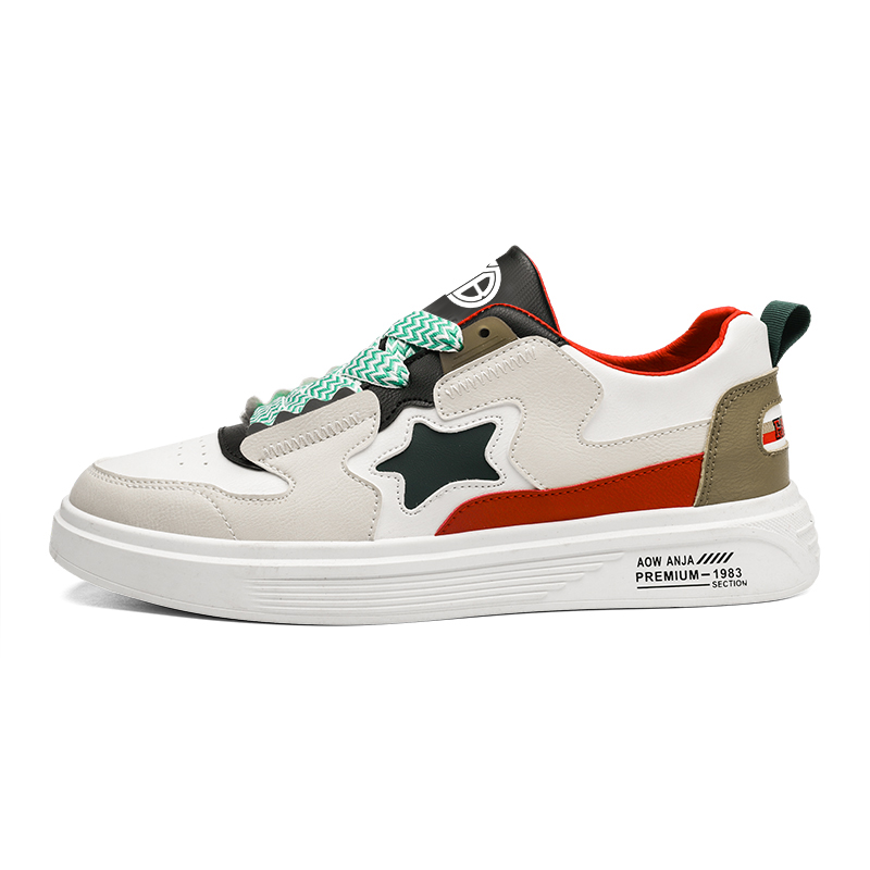 Мужские низкие кроссовки для скейтбординга с амортизацией, ударопрочностью и износостойкостью Yi Jiabao, White Red
Мужские низкие кроссовки для скейтбординга с амортизацией, ударопрочностью и износостойкостью Yi Jiabao, White Red