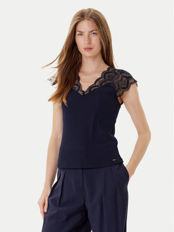 Блузка slim fit 251-DELI Morgan, синий
Блузка slim fit 251-DELI Morgan, синий