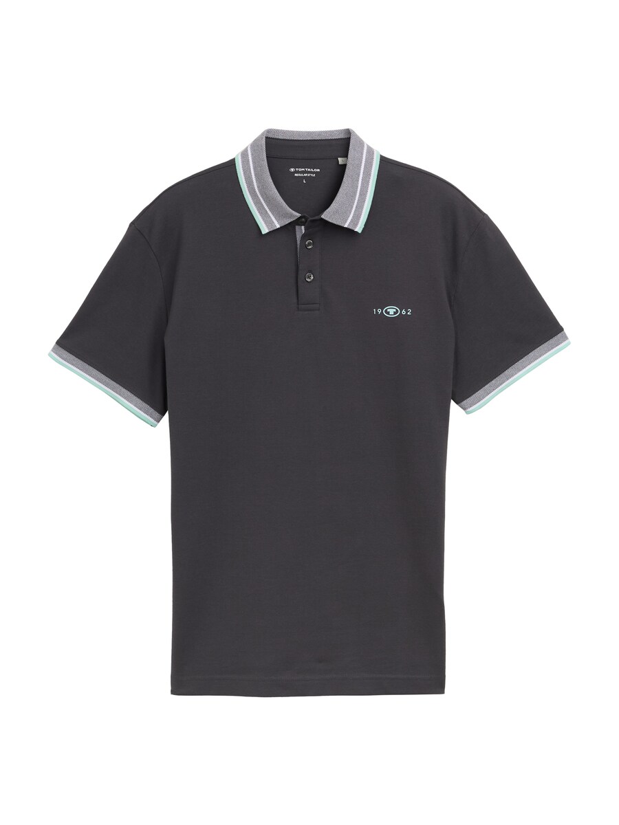 Рубашка TOM TAILOR, темно-серый 
Рубашка TOM TAILOR, темно-серый