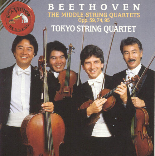 CD диск Beethoven / Tokyo String Quartet: Middle String Quartets
CD диск Beethoven / Tokyo String Quartet: Middle String Quartets