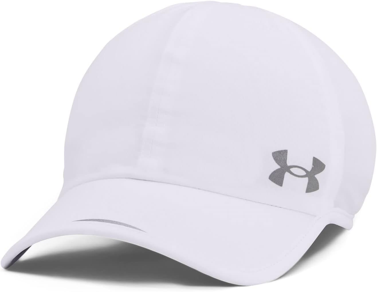 Under Armour мужская беговая кепка Launch, White (100)/Reflective
Under Armour мужская беговая кепка Launch, White (100)/Reflective