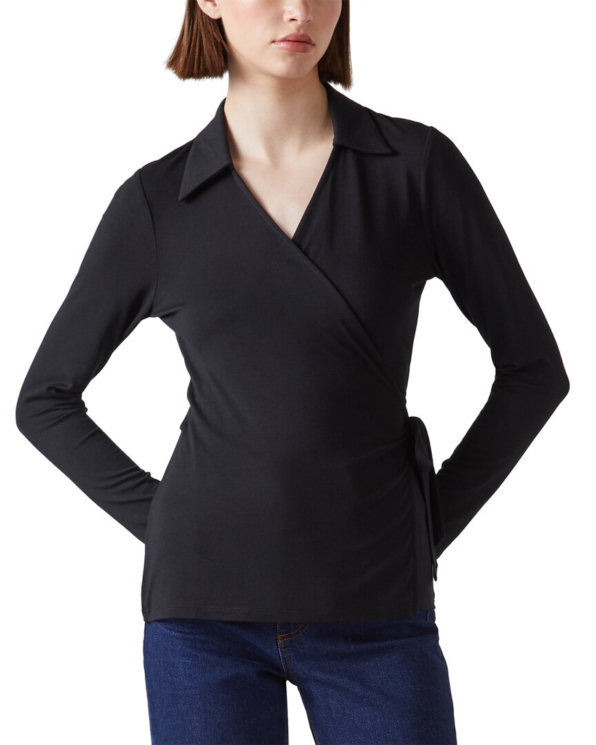 LK Bennett Топ Anais из джерси, черный
LK Bennett Топ Anais из джерси, черный