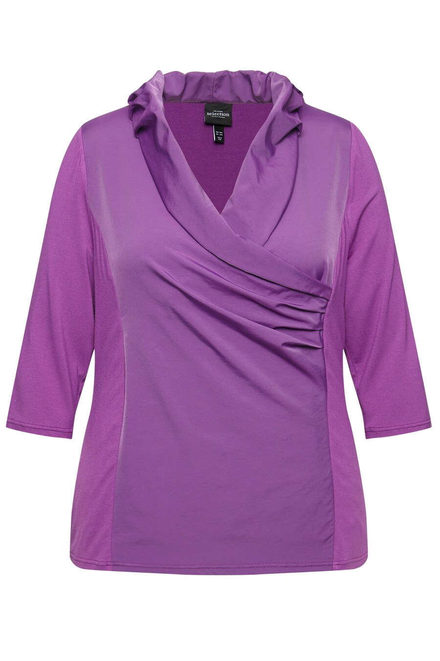Блуза Ulla Popken, фиолетовый
Блуза Ulla Popken, фиолетовый