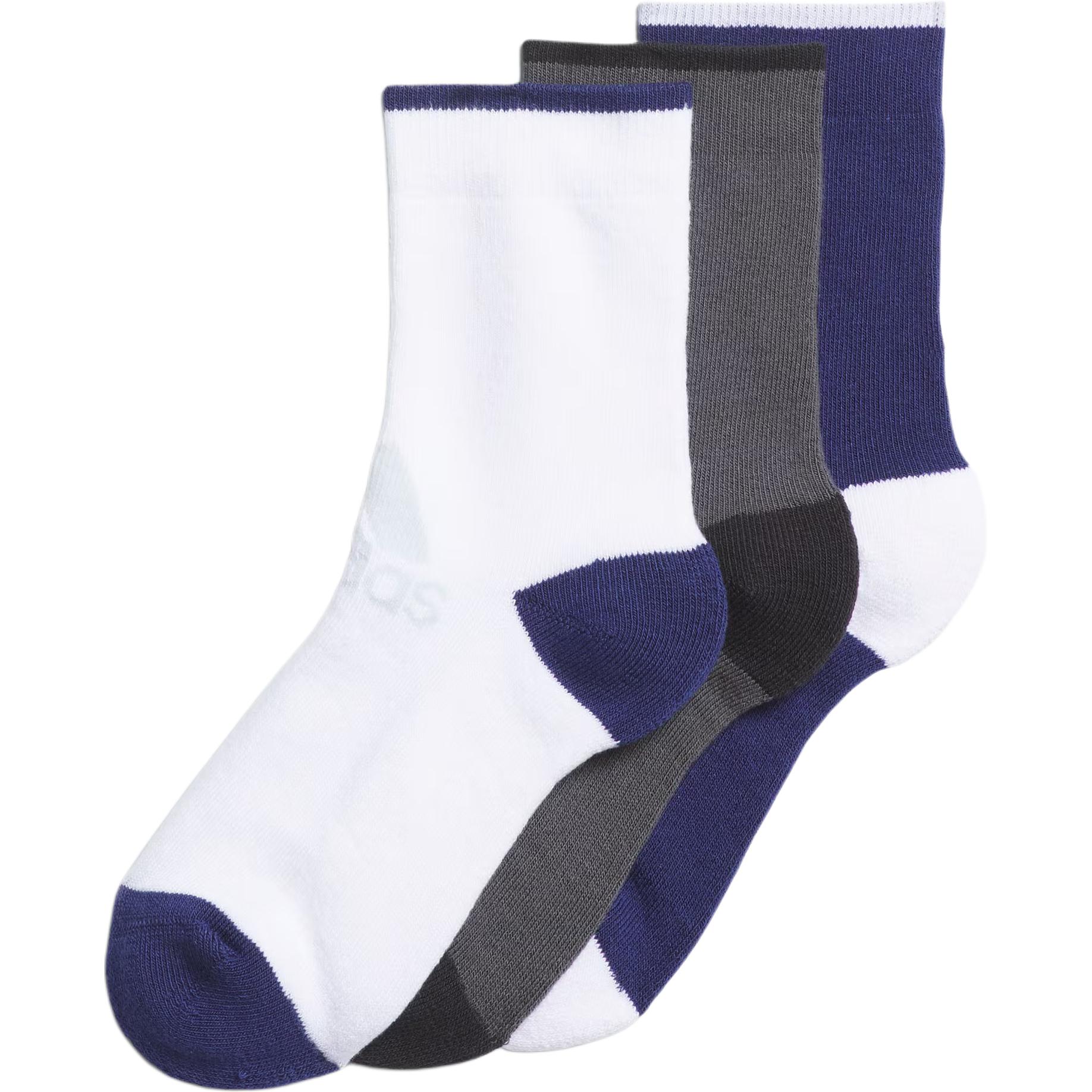 Детские носки Adidas, 3 пары (тёмно-серый/белый/тёмно-синий)
Детские носки Adidas, 3 пары (тёмно-серый/белый/тёмно-синий)