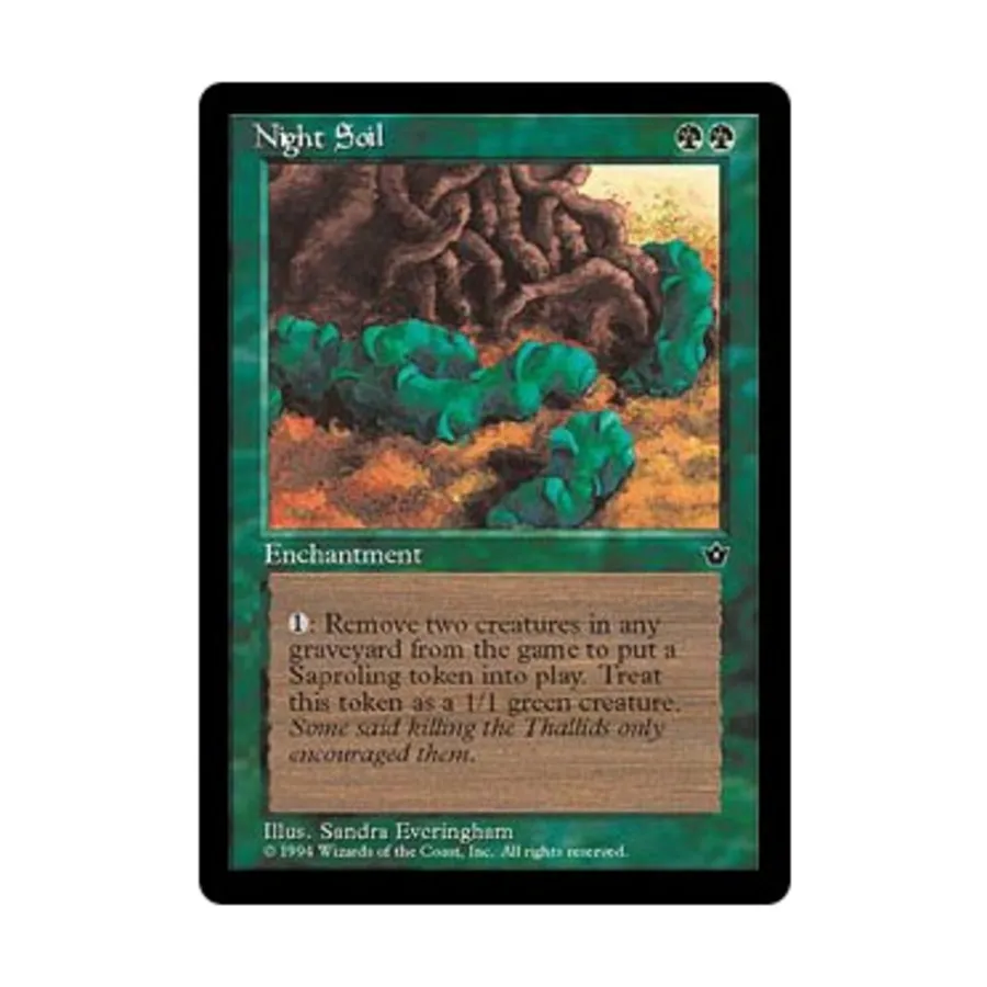 CCG Ночная почва - Вер. 3 (С3), MTG - Fallen Empires
CCG Ночная почва - Вер. 3 (С3), MTG - Fallen Empires