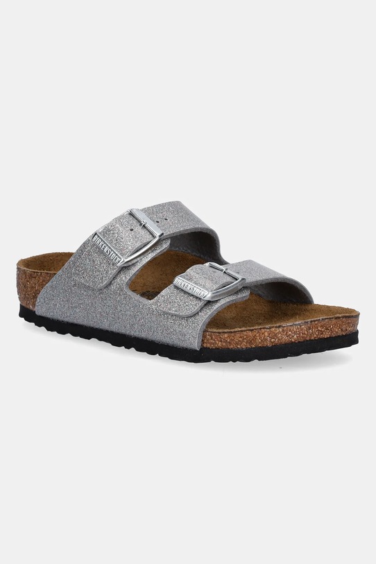 Детские шлепанцы Arizona Birkenstock, серебряный
Детские шлепанцы Arizona Birkenstock, серебряный