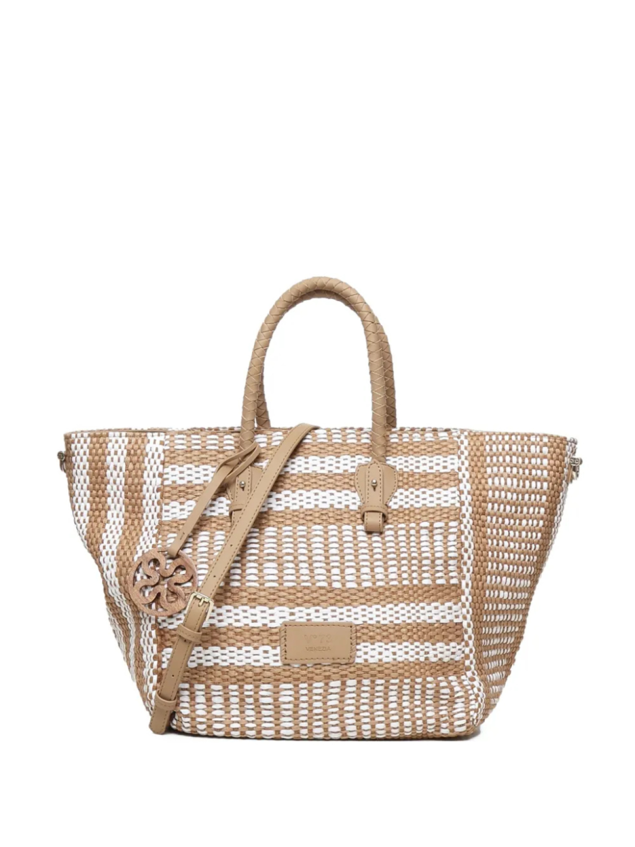 V°73 плетеная сумка-тоут Stefanie, коричневый
V°73 плетеная сумка-тоут Stefanie, коричневый