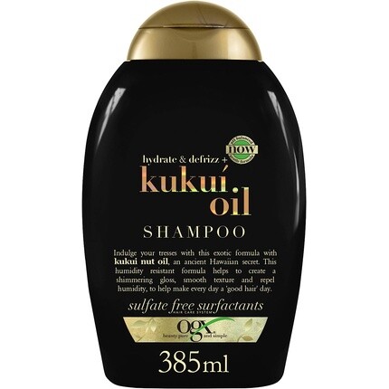 Шампунь с маслом Kukui Hydrate & Defrizz 385 мл, Ogx
Шампунь с маслом Kukui Hydrate & Defrizz 385 мл, Ogx