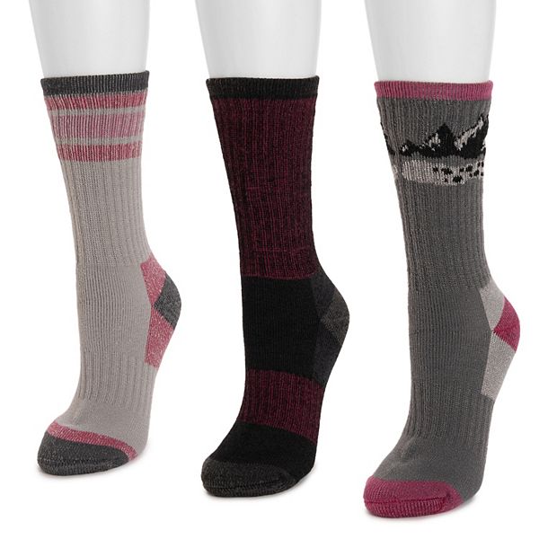 Женские термоноски для походов 3 шт Muk Luks, Grey Pink Pack
Женские термоноски для походов 3 шт Muk Luks, Grey Pink Pack