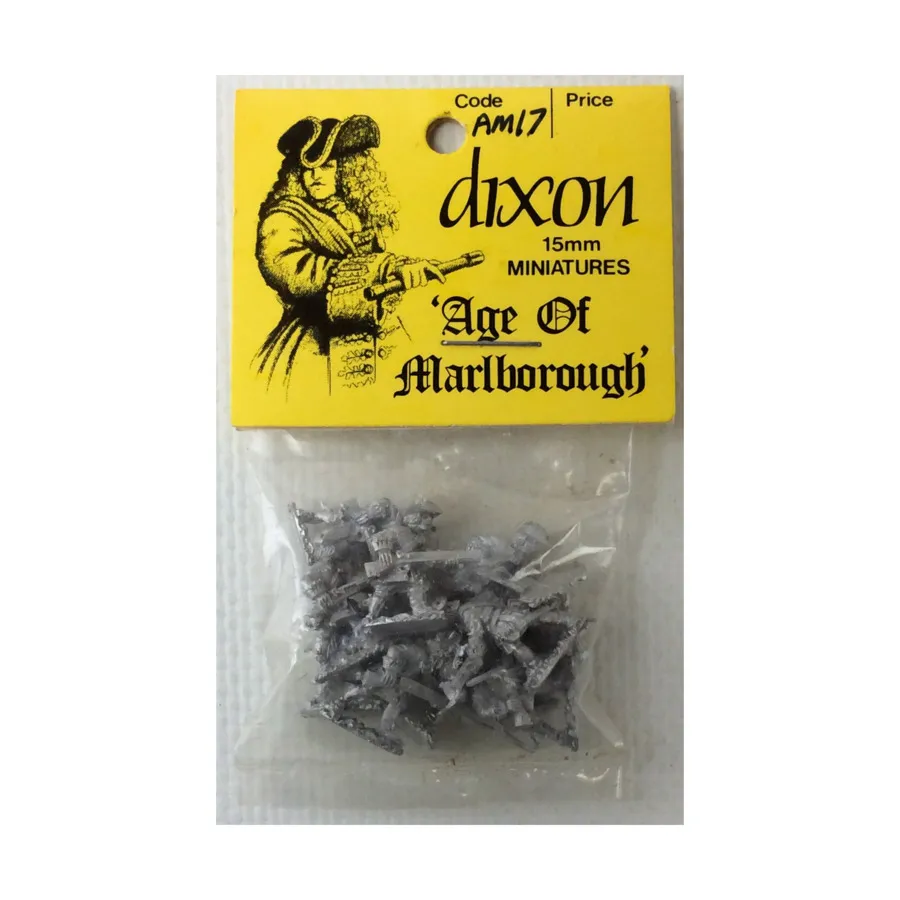 Мушкетер бросается вперед с фиксированным штыком, Age of Marlborough Miniatures (15mm)
Мушкетер бросается вперед с фиксированным штыком, Age of Marlborough Miniatures (15mm)
