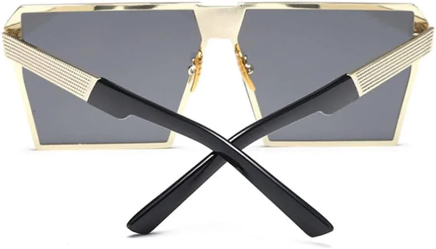 Крупные солнцезащитные очки в металлической оправе для женщин, зеркальные солнцезащитные очки для мужчин, солнцезащитные очки UV400 в большой оправе LANGSER, C2 Pink
Крупные солнцезащитные очки в металлической оправе для женщин, зеркальные солнцезащитные очки для мужчин, солнцезащитные очки UV400 в большой оправе LANGSER, C2 Pink