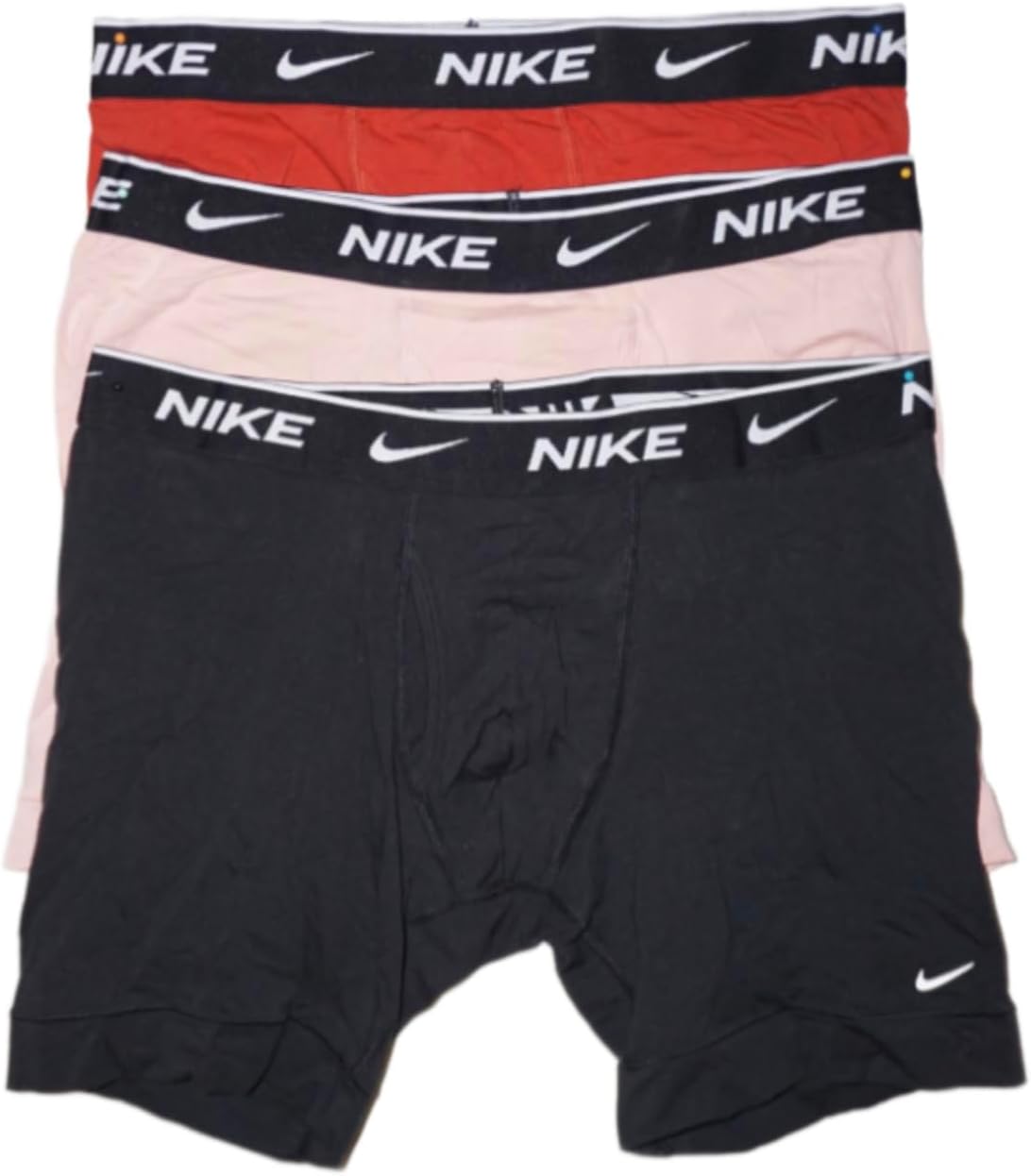 Мужские трусы-боксеры Nike Essential, 3 пары, Blk/Orange/Rust
Мужские трусы-боксеры Nike Essential, 3 пары, Blk/Orange/Rust