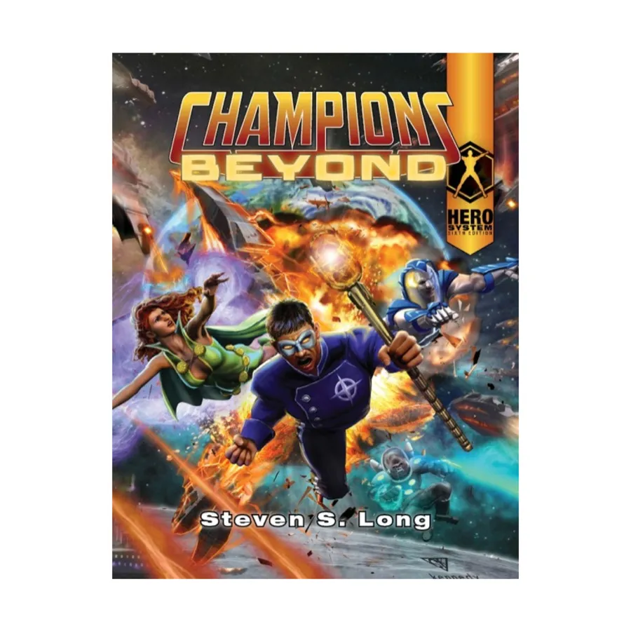 Champions Beyond, Champions (6th Edition), мягкая обложка
Champions Beyond, Champions (6th Edition), мягкая обложка