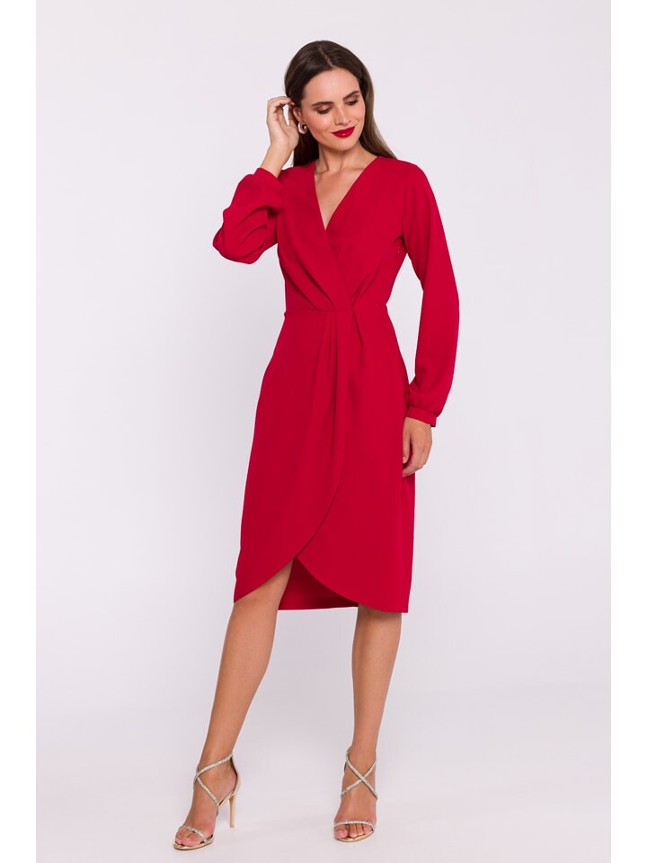 Платье до колена Stylove Kleid, красный
Платье до колена Stylove Kleid, красный