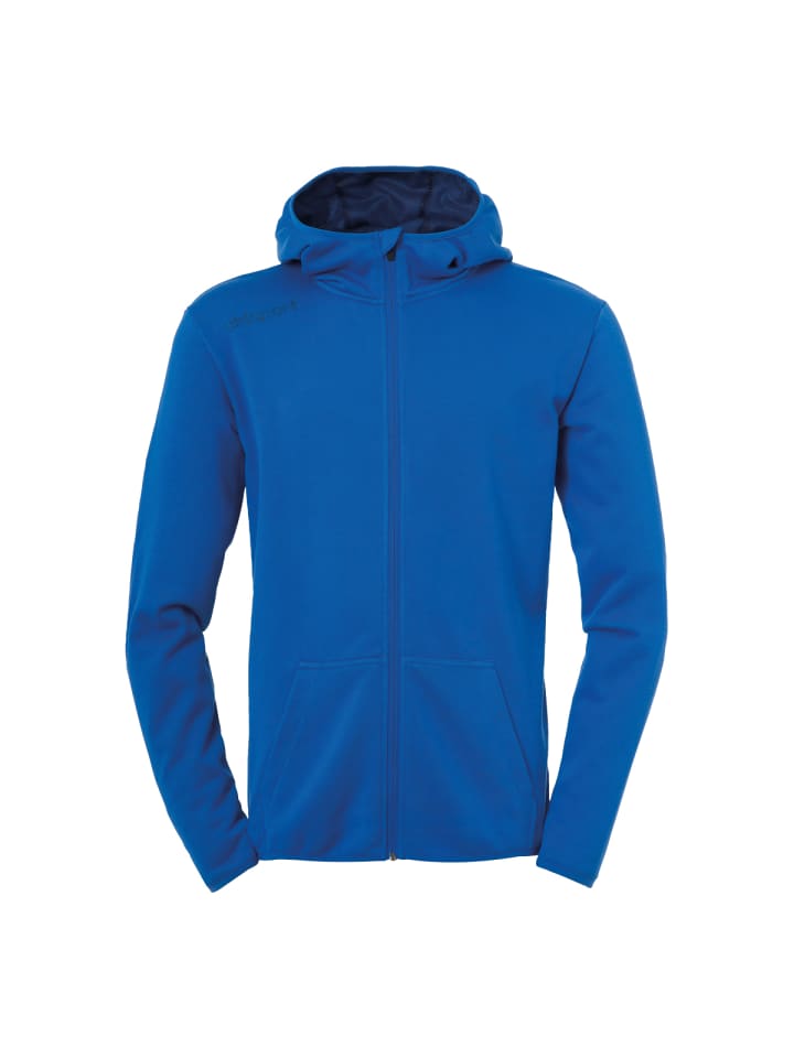 Куртка с капюшоном ESSENTIAL HOOD лазурно-синего цвета uhlsport
Куртка с капюшоном ESSENTIAL HOOD лазурно-синего цвета uhlsport