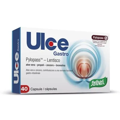 Gastro Ulce 40 капсул по 15 г Santiveri
Gastro Ulce 40 капсул по 15 г Santiveri