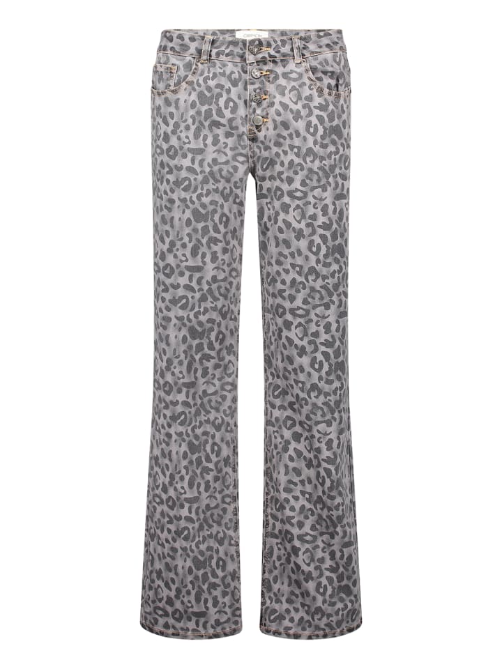 CARTOON Джинсы из эластичной ткани с узором, серо-серые
CARTOON Джинсы из эластичной ткани с узором, серо-серые