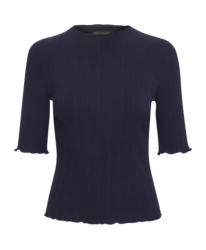 Футболка с изображением ночного неба и оборками. Karen By Simonsen, синий
Футболка с изображением ночного неба и оборками. Karen By Simonsen, синий