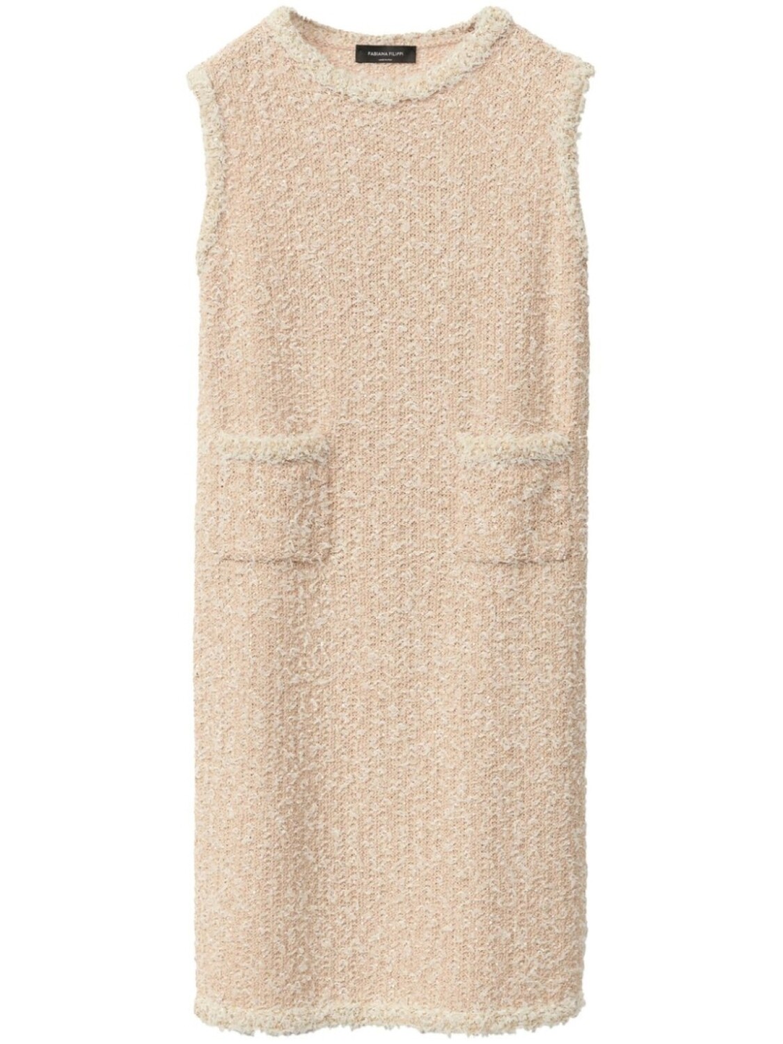 Fabiana Filippi твидовое платье мини, розовый
Fabiana Filippi твидовое платье мини, розовый