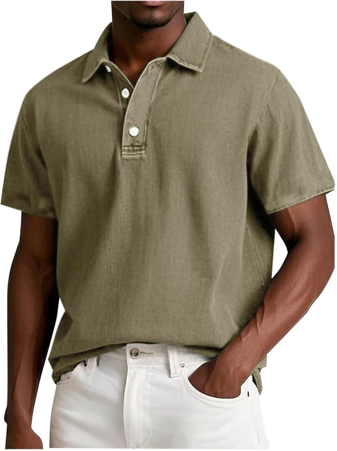 Мужская повседневная рубашка для гольфа с коротким рукавом
Мужская повседневная рубашка для гольфа с коротким рукавом