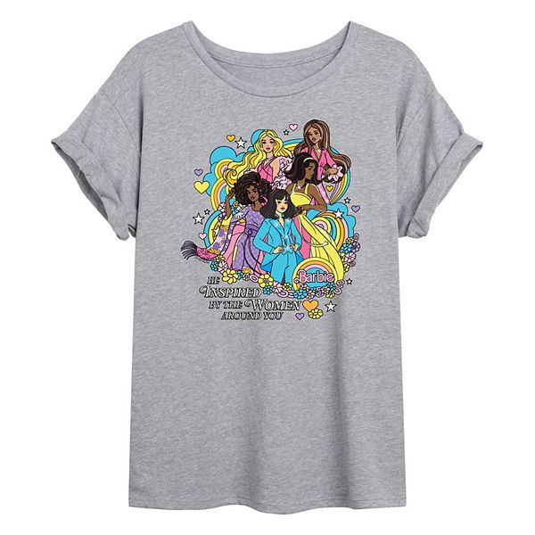 Футболка Juniors oversized Barbie, Heather Gray
Футболка Juniors oversized Barbie, Heather Gray