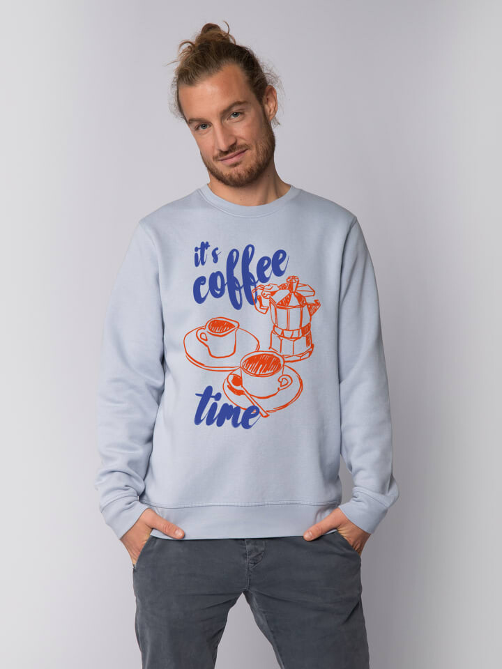 Толстовка wat Apparel Sweatshirt Its coffee time, цвет Serene Blue
Толстовка wat Apparel Sweatshirt Its coffee time, цвет Serene Blue