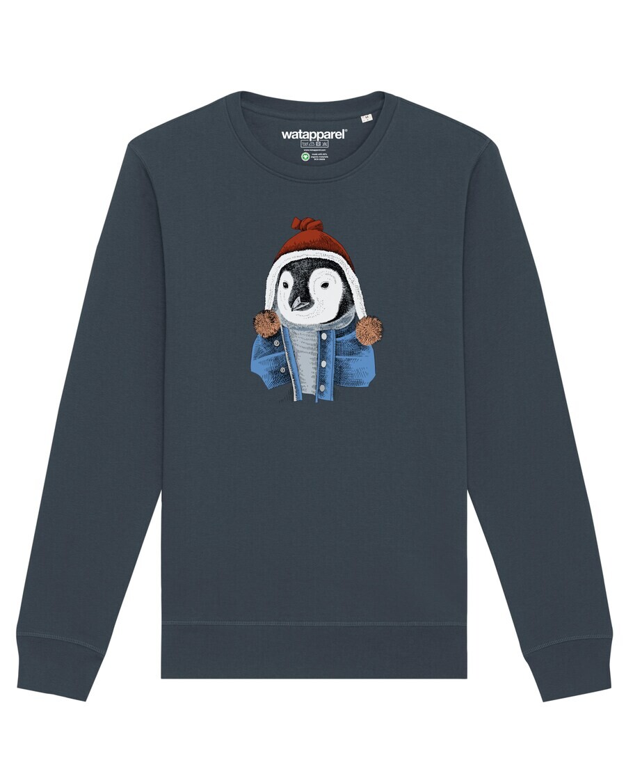 Свитер Watapparel Sweatshirt Pinguin, антрацит
Свитер Watapparel Sweatshirt Pinguin, антрацит