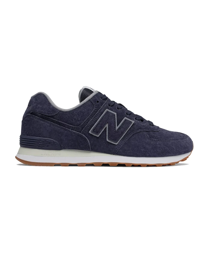 574 кожаные кроссовки New Balance, синий
574 кожаные кроссовки New Balance, синий