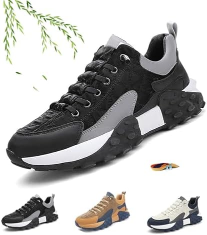 Кроссовки для мужчин NoworFewer 2026 с ортопедической поддержкой, комфортные, на липучке, для бега, с амортизацией, нескользящие, спортивные, баскетбольные, с дышащей платформой, черный
Кроссовки для мужчин NoworFewer 2026 с ортопедической поддержкой, комфортные, на липучке, для бега, с амортизацией, нескользящие, спортивные, баскетбольные, с дышащей платформой, черный