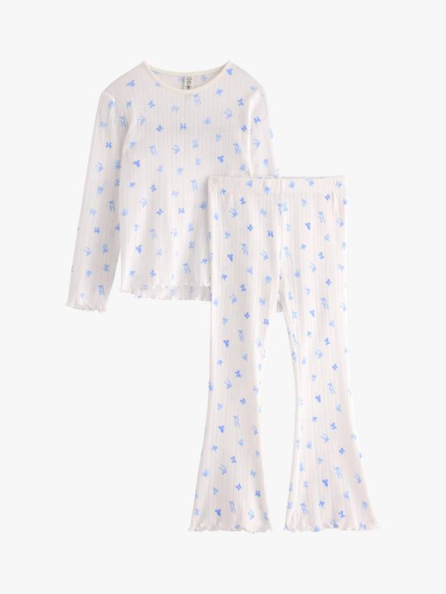 Детский хлопковый комплект пижамы с длинными рукавами и бантиками Lindex, Light Dusty White
Детский хлопковый комплект пижамы с длинными рукавами и бантиками Lindex, Light Dusty White