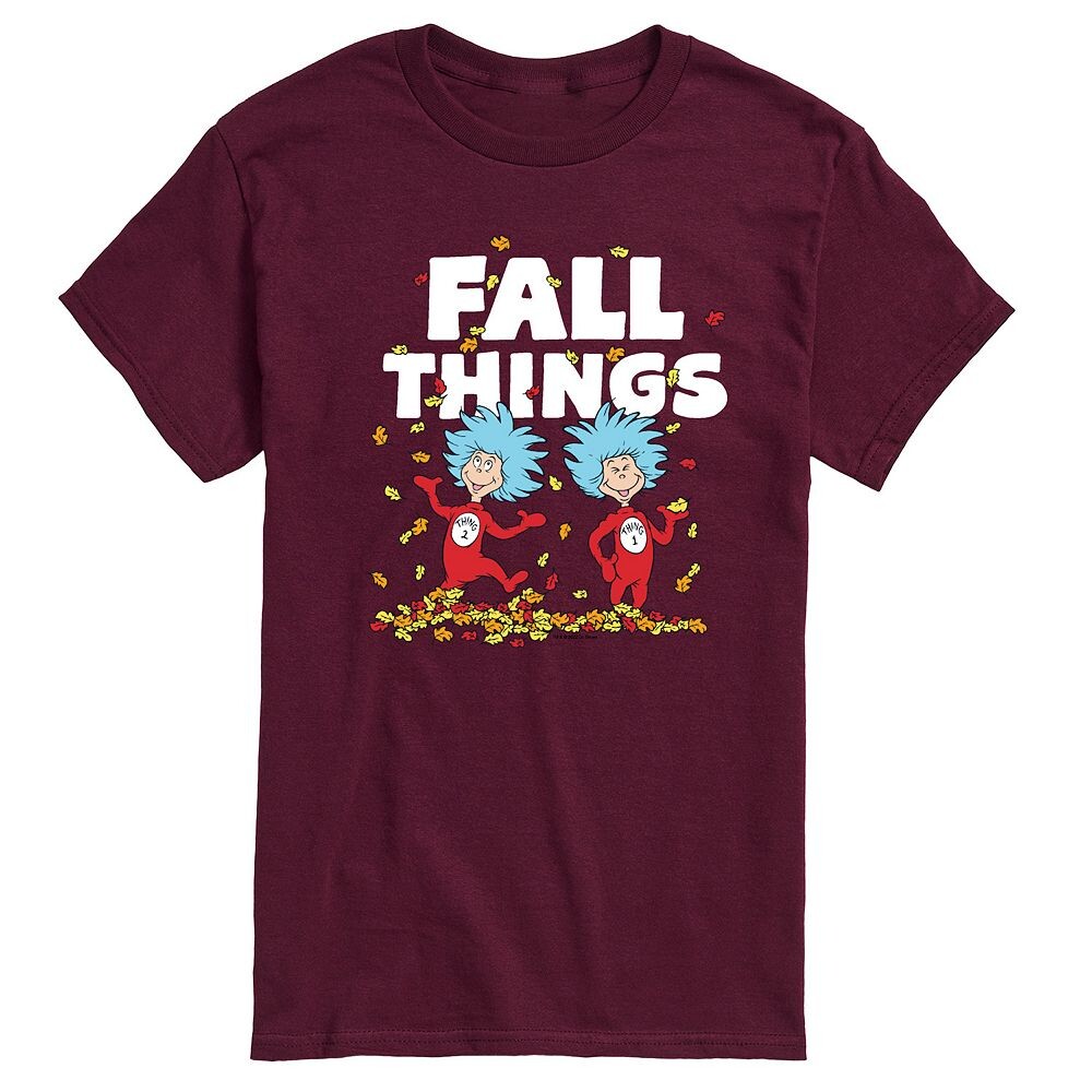 Мужская футболка с рисунком Dr. Seuss Grinch Fall Things Licensed Character, цвет Maroon
Мужская футболка с рисунком Dr. Seuss Grinch Fall Things Licensed Character, цвет Maroon