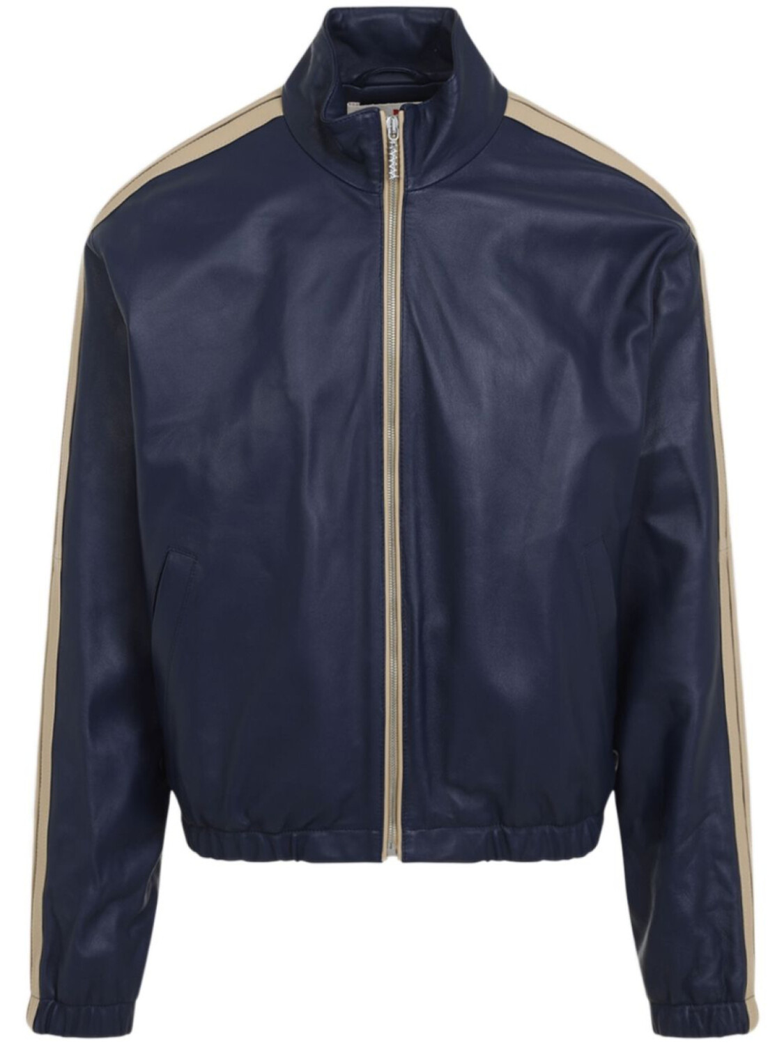 Marni бомбер с отделкой в полоску, синий
Marni бомбер с отделкой в полоску, синий