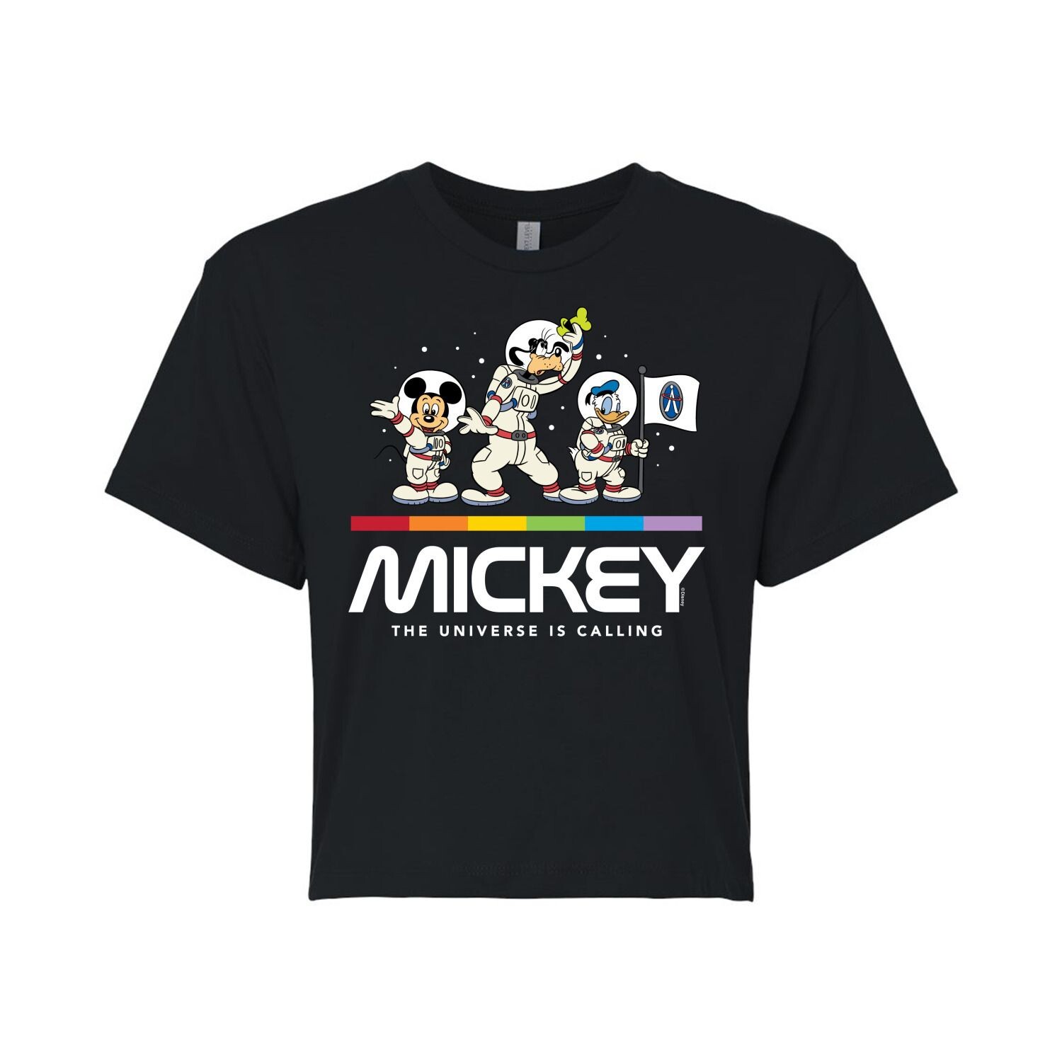 Укороченная футболка с рисунком Disney's Mickey Mouse & Friends Junior's Universe Group Licensed Character
Укороченная футболка с рисунком Disney's Mickey Mouse & Friends Junior's Universe Group Licensed Character