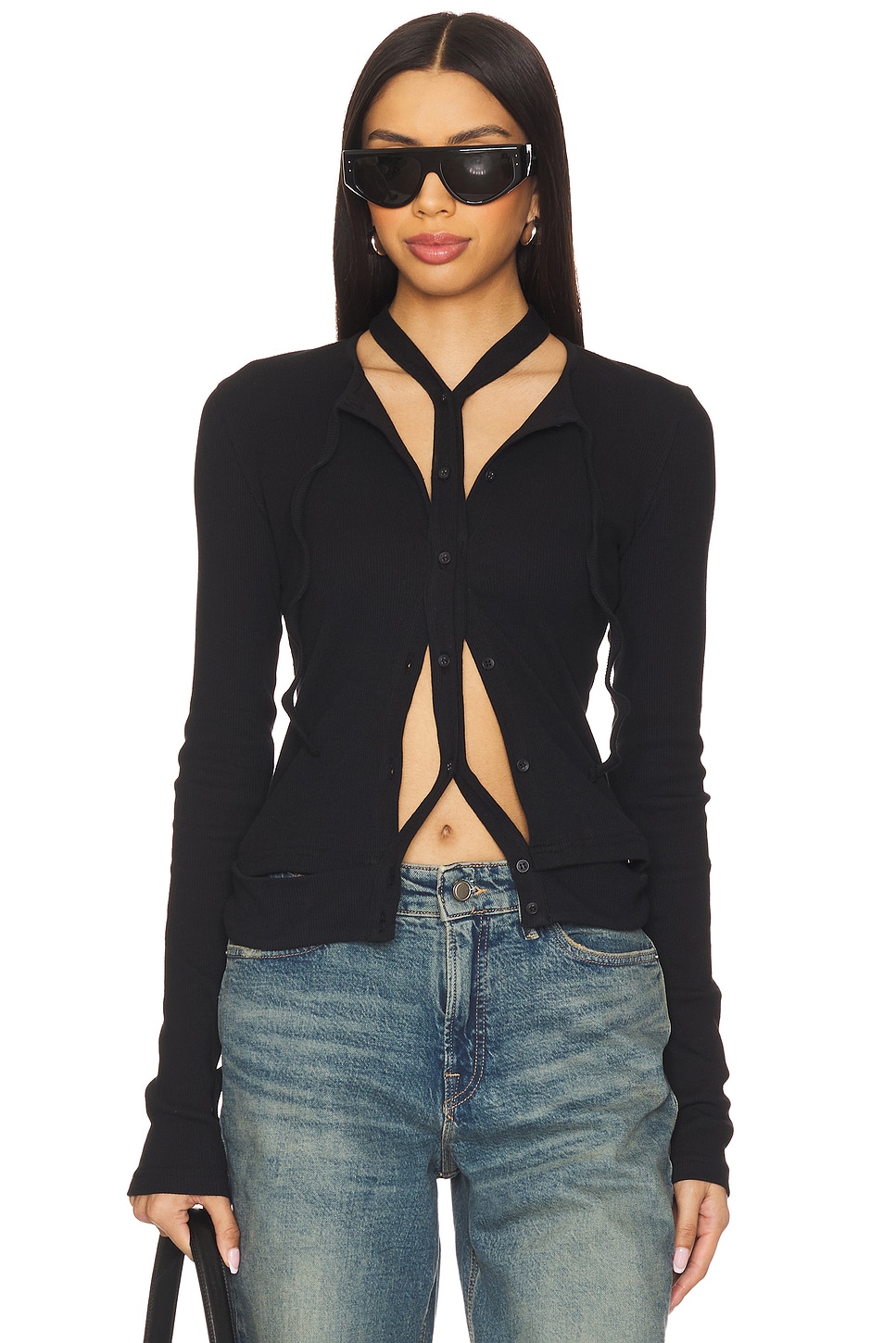 Кардиган с двойной застежкой Ottolinger, black
Кардиган с двойной застежкой Ottolinger, black