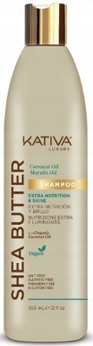 Шампунь KATIVA с маслом ши и кокосом и марулой, 355 мл
Шампунь KATIVA с маслом ши и кокосом и марулой, 355 мл